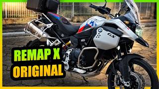 TESTANDO A BMW 900 REMAPEADA X ORIGINAL *MUDA MUITO?*