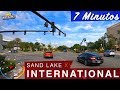 SAND LAKE x INTERNATIONAL DRIVE - ORLANDO: Dirigindo em 7 minutos?