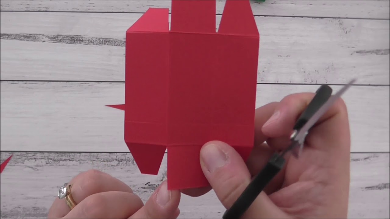 Stampin Up! Mini Christmas Mail Treat Box - YouTube