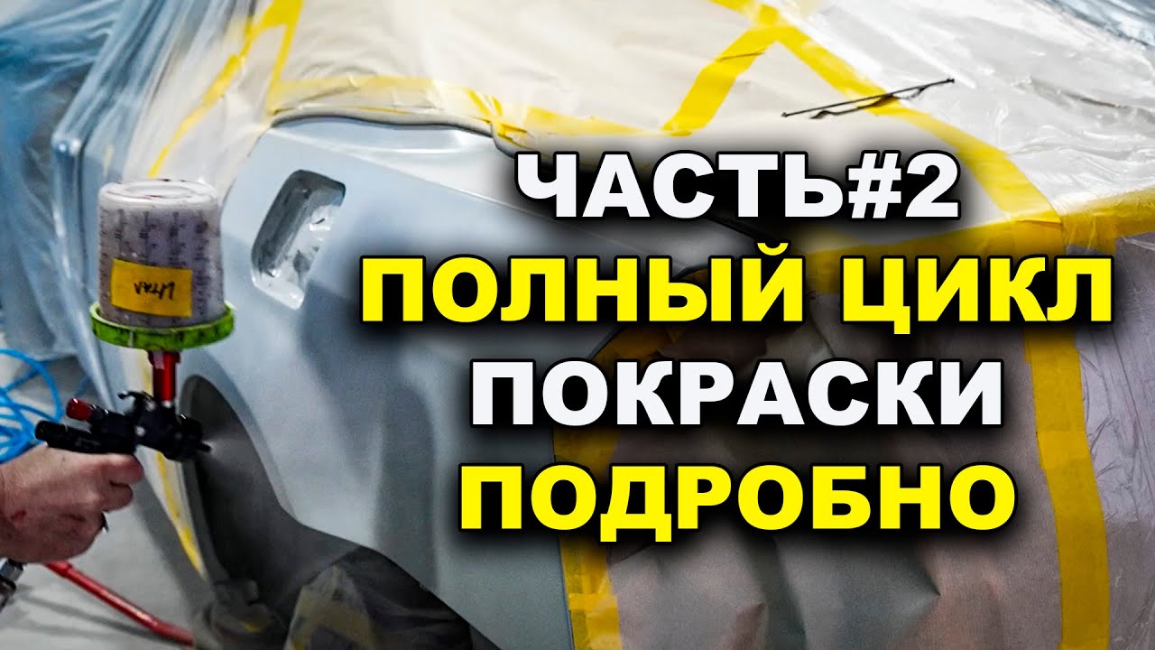 ЧАСТЬ #2 Все этапы покраскаски подробно