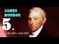 James Monroe fifth President of the United States