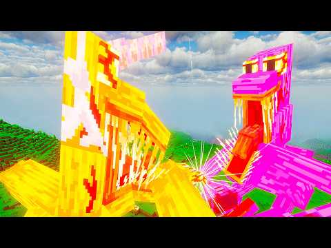 BARNEY VS. BUDDY DAMN IT MINECRAFT GIANTS