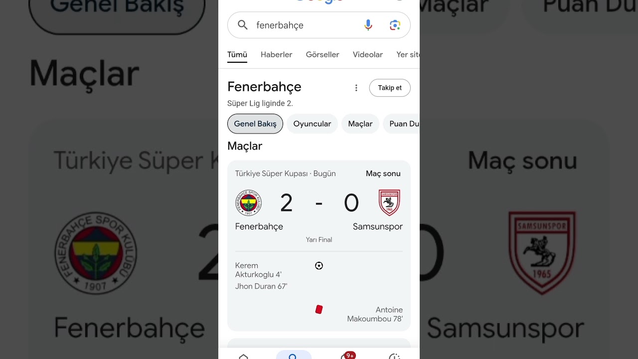 fb süper kupa'da final'de gs'nin rakibi oldu
