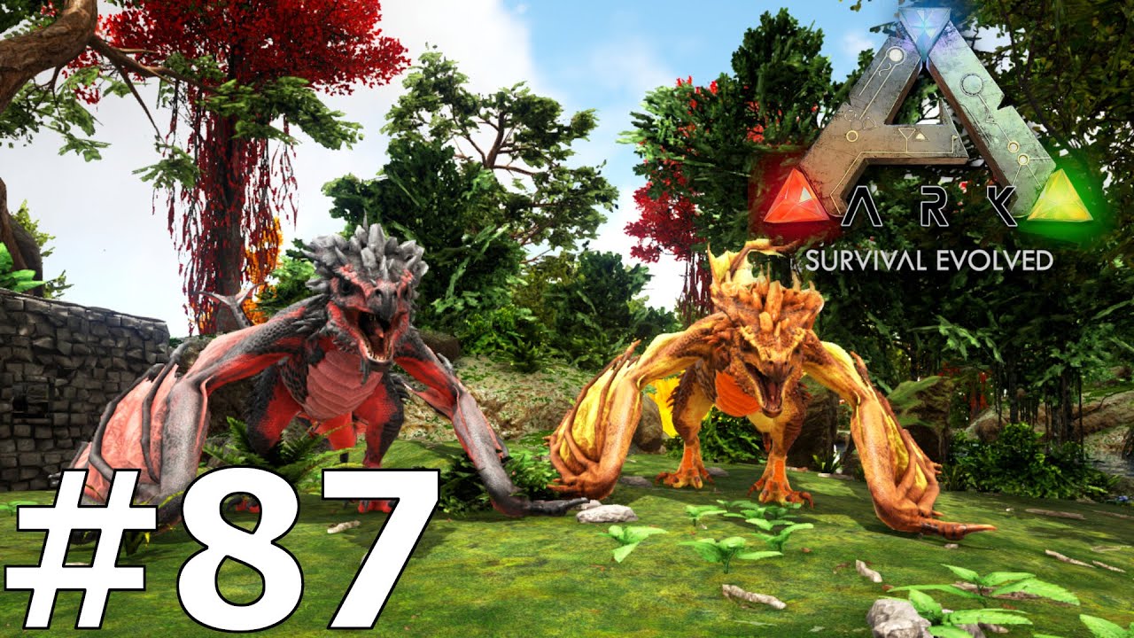PRIMAL CRYSTAL I KRWAWA WYWERNA! ARK Survival Evolved 87 YouTube