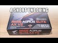 Unboxing Gigabyte B550 Aorus Elite AX V2 motherboard