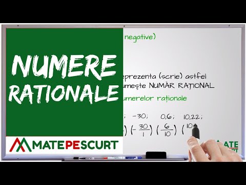 Video: Numerele raționale sunt închise prin scădere?