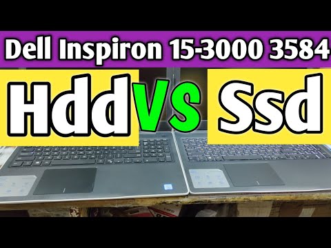 Dell Inspiron 3000,3584 | HDD Vs Ssd | Windows 10 Loading Time Comparision