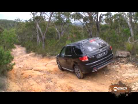 Ford territory off road test Ford territory off road test