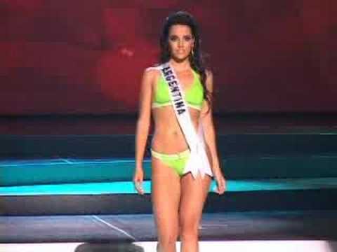 Argentina - Miss Universe 2008 Presentation - Swimsuit