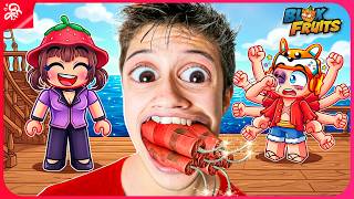 DESAFIO DO CHICLETES DE TNT NO ROBLOX *arde a boca