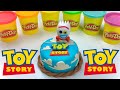 MASSINHA Play Doh Cake Toy Story Diy