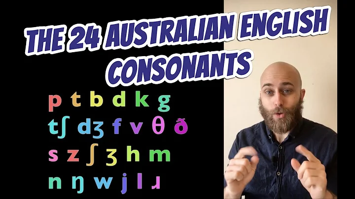 The 24 Australian English Consonants | Pronounce All English Consonants | Aussie Pronunciation