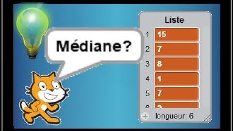 scratch - programme pour déterminer la médiane d