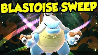 Mega Blastoise Might Actually Be The Best Pokemon In Pokemon Champions (Mega Blastoise Sweep)