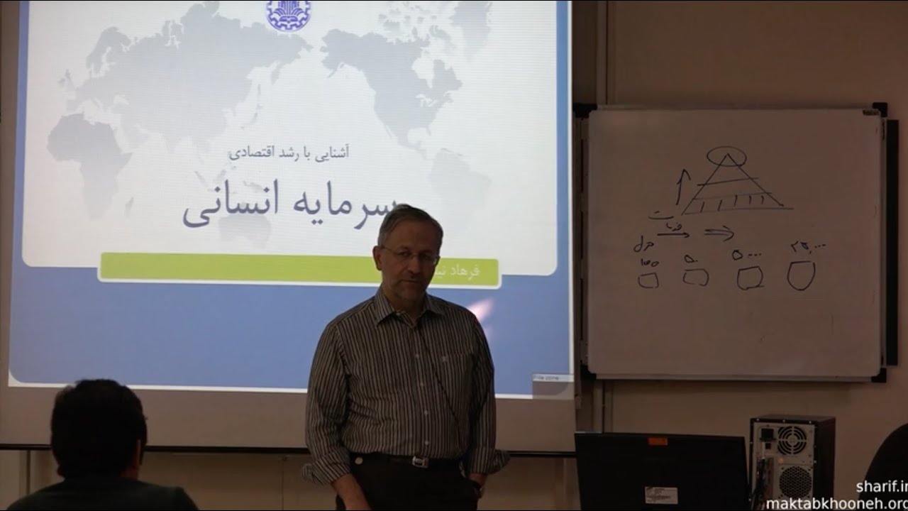 دکتر فرهاد نیلی- کلاس آشنایی با رشد اقتصادی ( جلسه6- نقش سرمایه انسانی) Dr Farhad Nili