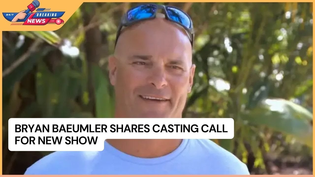 Bryan Baeumler Shares Casting Call for New Show - YouTube