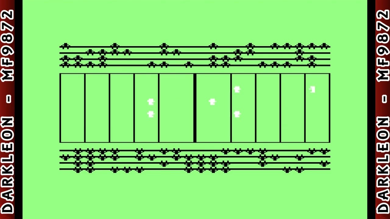 Arcade Football - [ Vic-20 - Gameplay ]