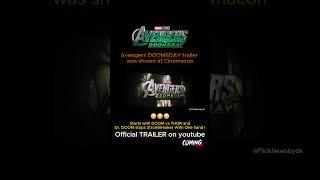 Avengers DOOMSDAY trailer was shown at Cinemacon ?? #doomsday #mcu #avengersdoomsday