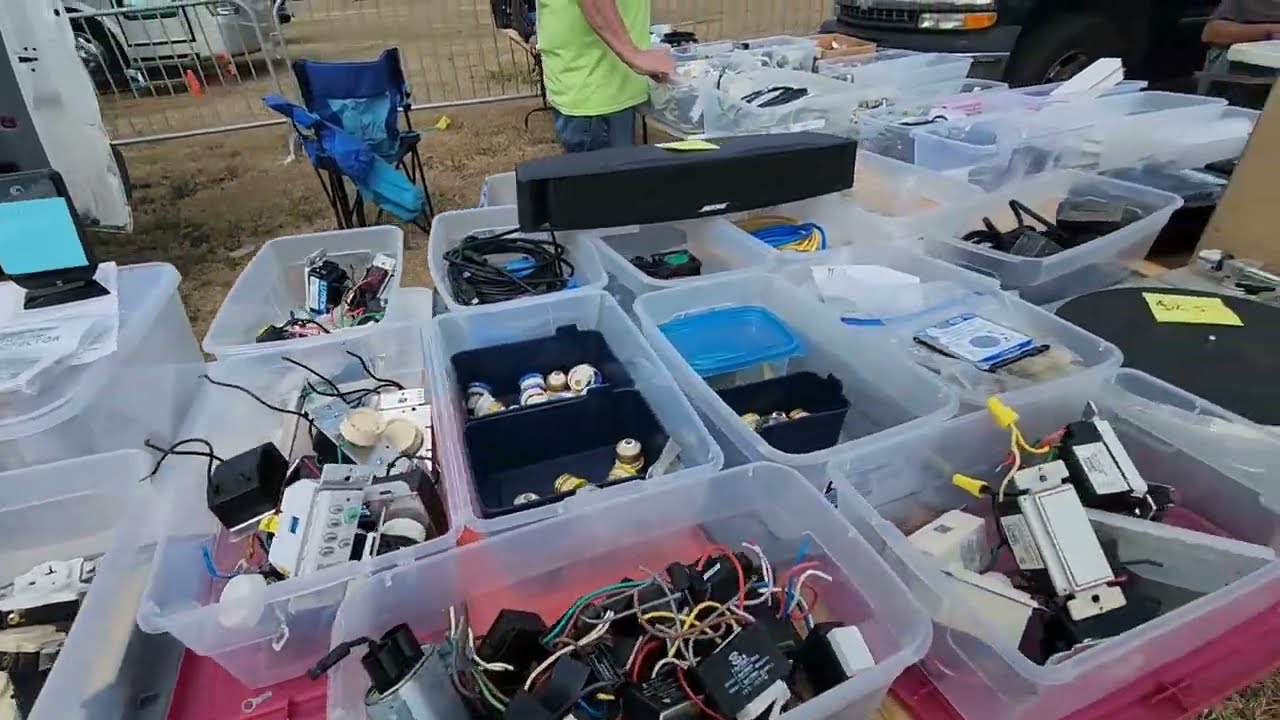 ORLANDO HAMCATION 2026 - OUTSIDE TAILGATE TOUR - Ham Radio Hamfest swap meet Fleamarket