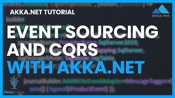 Easy, Database Agnostic .NET Event Sourcing and CQRS with Akka.NET