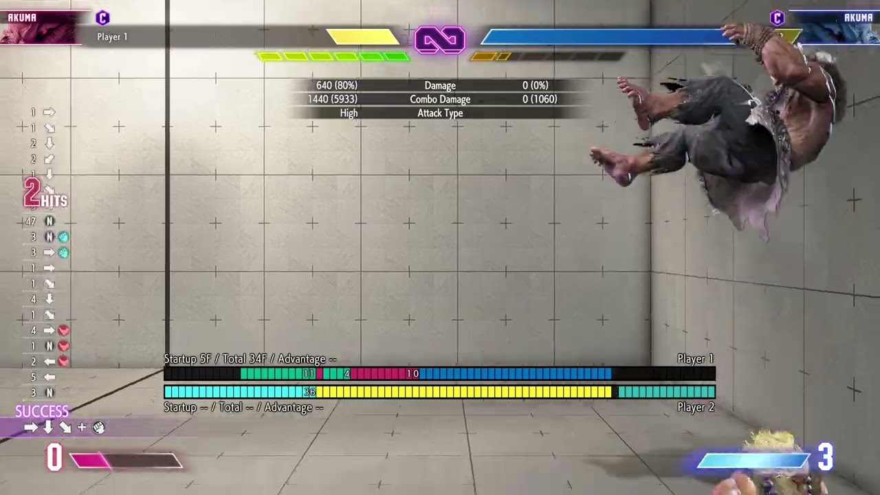 Street Fighter 6 Akuma Double Goshoryuken