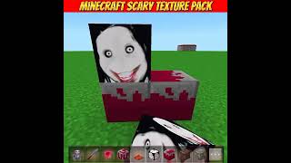 Minecraft Scary Texture Pack 😱 #minecraft #viral #shorts