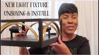 REFRESHING MY SPACE WITH A PIA RICCO CEILING LIGHT FIXTURE | UNBOXING | EASY INSTALL | REVIEW