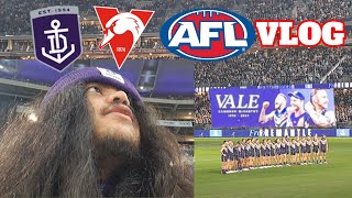 RIP Cam McCarthy & Swan Smashing | AFL Vlog | Fremantle v Sydney | Round 9, 2024