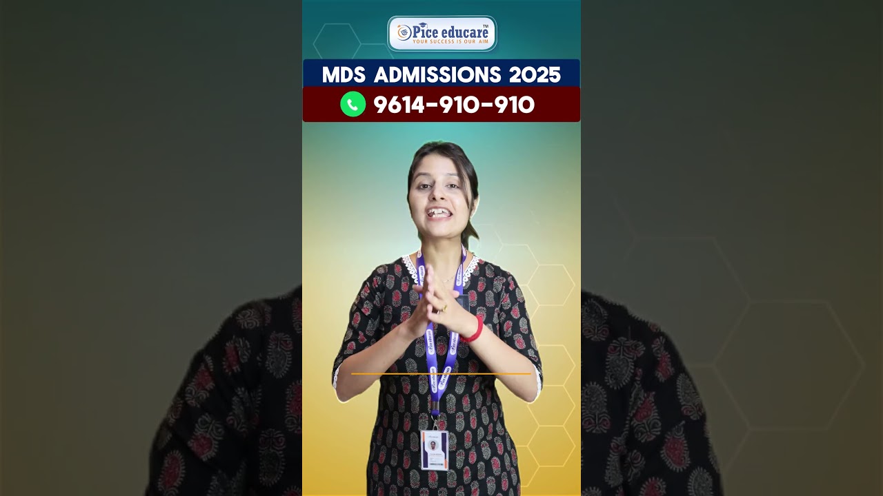 MDS Admissions 2025 —Secure your seat in one of India's top private dental colleges.