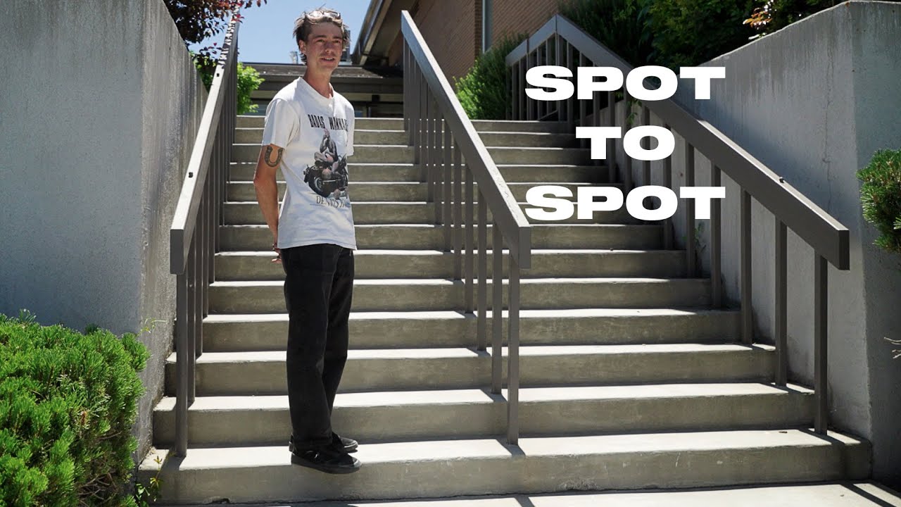 Spot to Spot: Tyson Bowerbank Salt Lake City Skateboard Tour