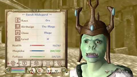 Lets Play The Elder Scrolls IV: Oblivion! Magic Only Orc Run! Part 12!