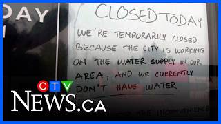 Bowness Road water main break a challenge for businesses