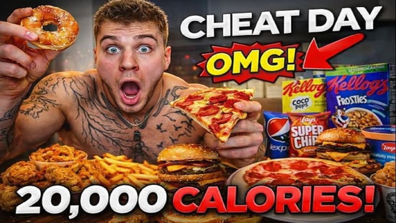FULL CHEAT DAY OF EATING | KUPIŁEM KOTA!? | Od Zera Do Kulturysty #9