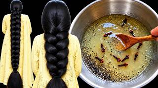 💯👉I Add Arugula Seeds in Cloves For 20x Faster Thick Long Shiny Hair Growth!! ✨️