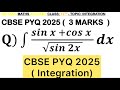 Q) Integration ∫( sin x + cos x )/ √(sin2x)  dx #cbse2024 #CBSE2025  #cbse #integration #maths 