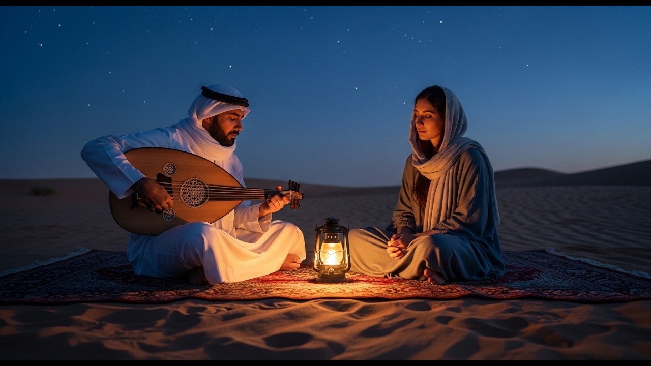 Desert Moon Rumba 🌙 Deep Oud & Flamenco Chill Instrumental para Relajación
