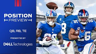 2021 Position Preview: Quarterback, Running Back, Tight End | New York Giants
