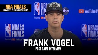 Frank Vogel on LeBron James After 2020 NBA Finals: 