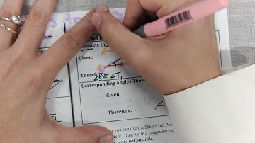 Lesson 5-3/5-4 Part 2a| Proof Concepts to Know| Midpoint, Bisector, Reflexive, Vertical Angle
