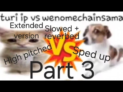 tuip vs wenonmaechinasama PART 3 + EXTENDED VERSION + High pitched + Sped up (Slowed + reverbed)
