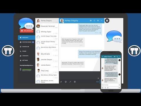 Video: Cómo Enviar SMS Desde La Computadora A MTS