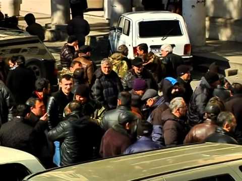 გაფიცვა ჭიათურაში