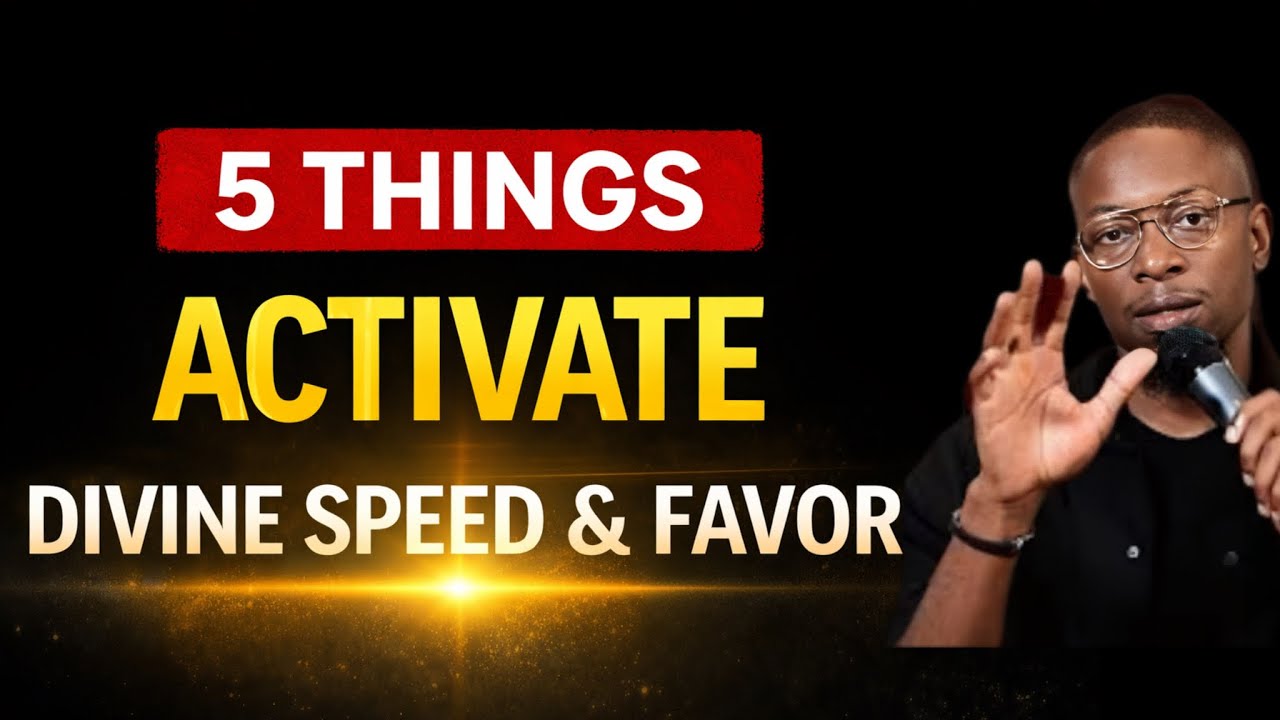 Before This Month Ends: Do These 5 Things for Divine Speed and Favor | Apostle Miz Tancredi