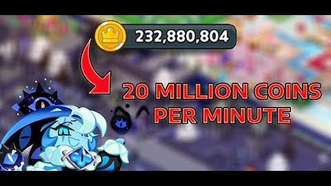 Best 2025 F2P Coins Guide 💸💰How to make 20 MILLION coins per MINUTE!  [Cookie Run Kingdom]