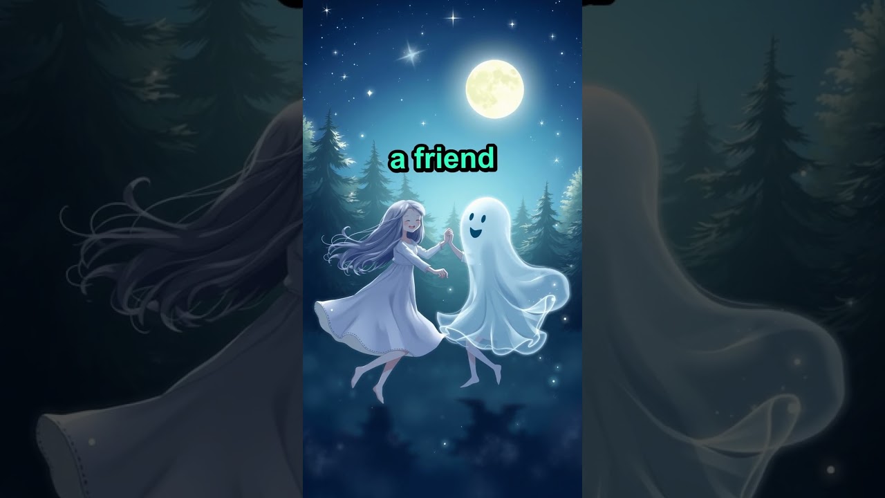 In a small, quiet town, nestled between whispering trees, 