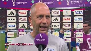 GREGG BERHALTER POST MATCH INTERVIEW (USA 0-0 ENGLAND)