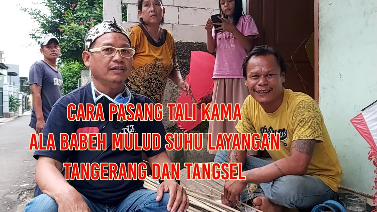 cara pasang tali kama agar mudah naik ini ala bp pembuat layangan terkenal