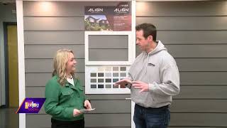 Gentek Composite Align Siding Cladding - Iowa Illinois Suburban Wholesale and Supply