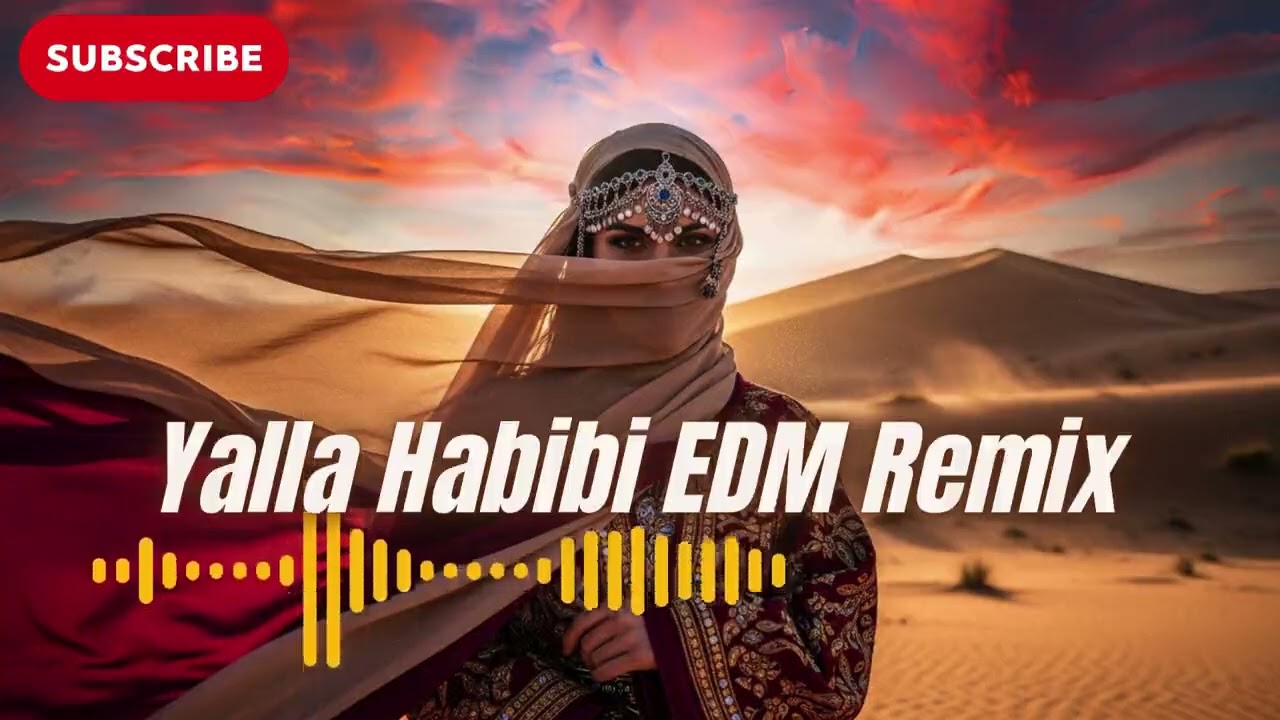 Habibi Arabic EDM Remix | Mystic Desert Night with Deep Arabic EDM Drop