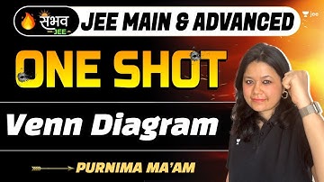 Sets | Venn Diagram | One Shot - Sambhav | JEE Main & Advanced | #jee2024 #jee2025 #purnimakaul